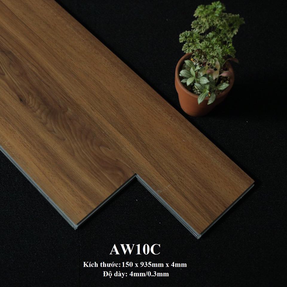 Sàn nhựa  hèm khóa vân gỗ AW10