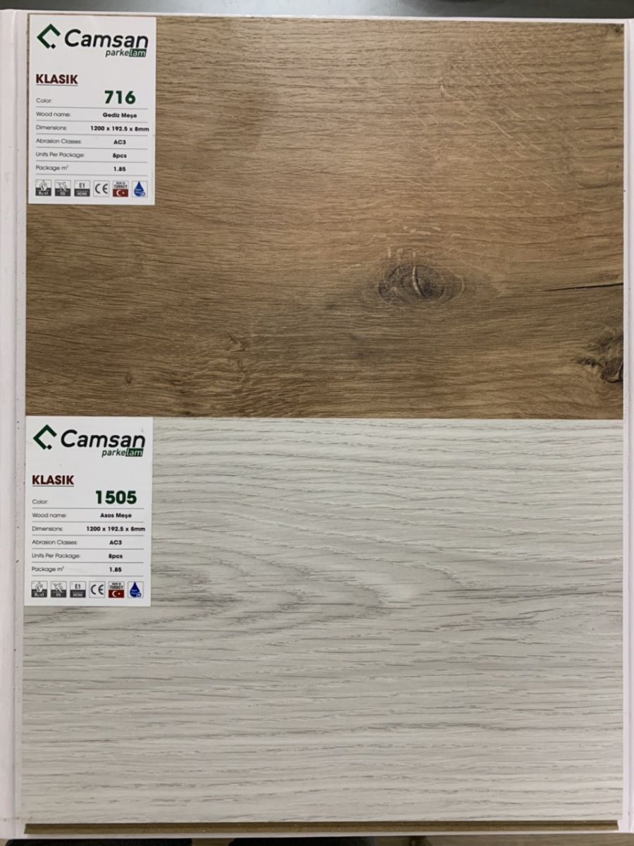 Sàn gỗ công nghiệp camsan Klasik 1505
