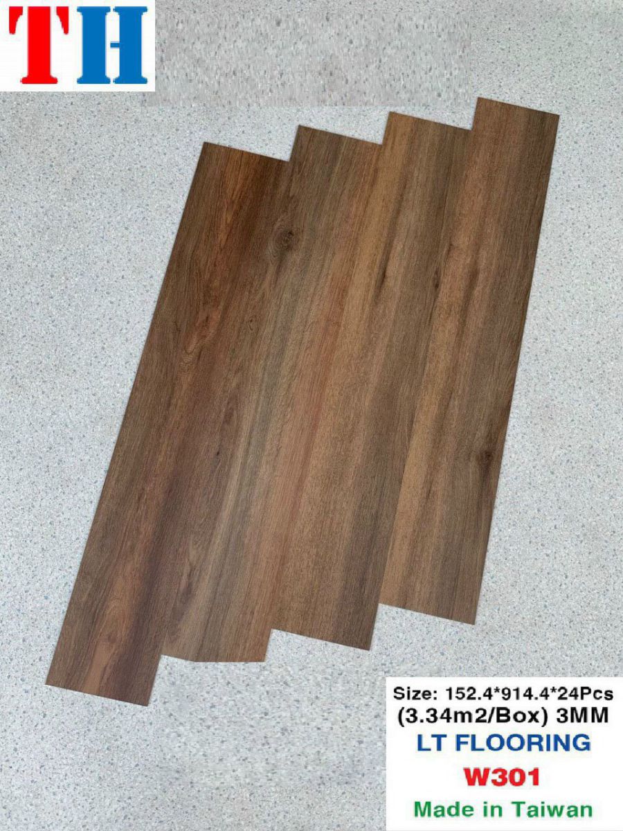 Sàn nhựa giả gỗ TH LT flooring W301