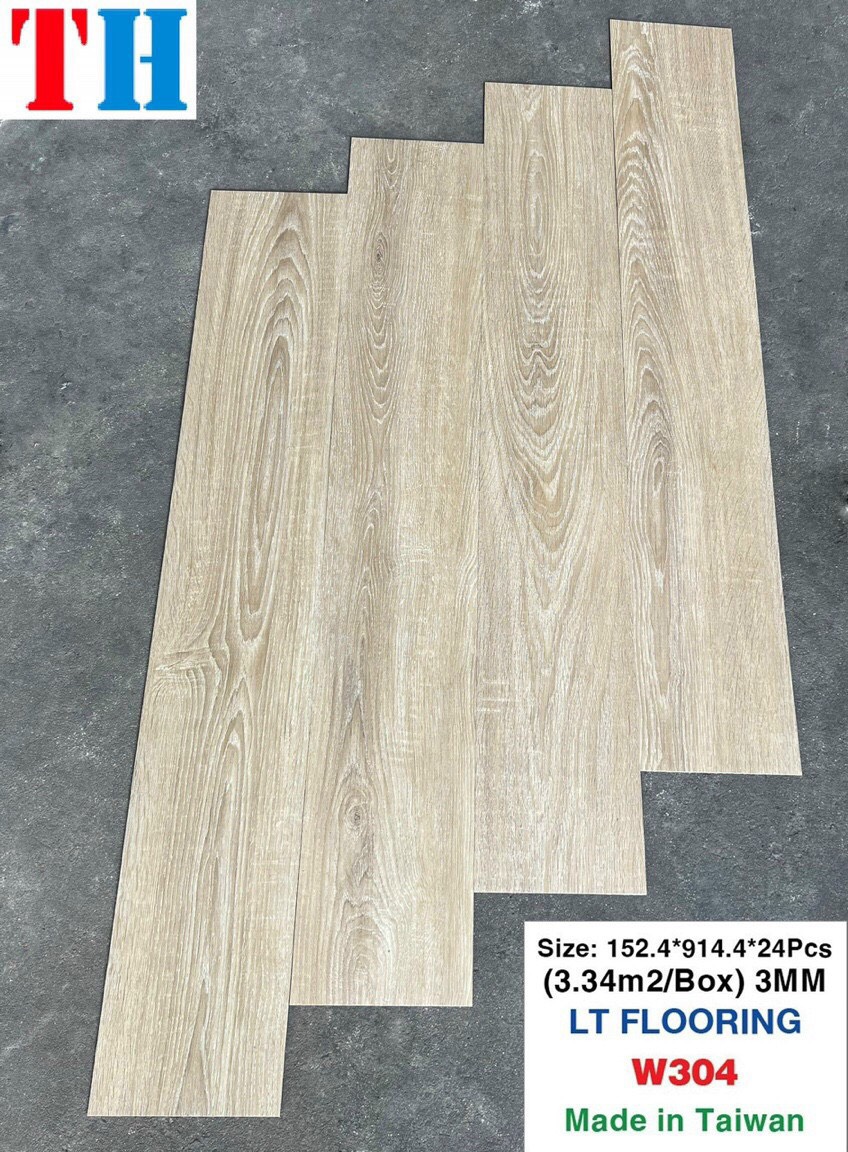 Sàn nhựa giả gỗ TH LT flooring W304