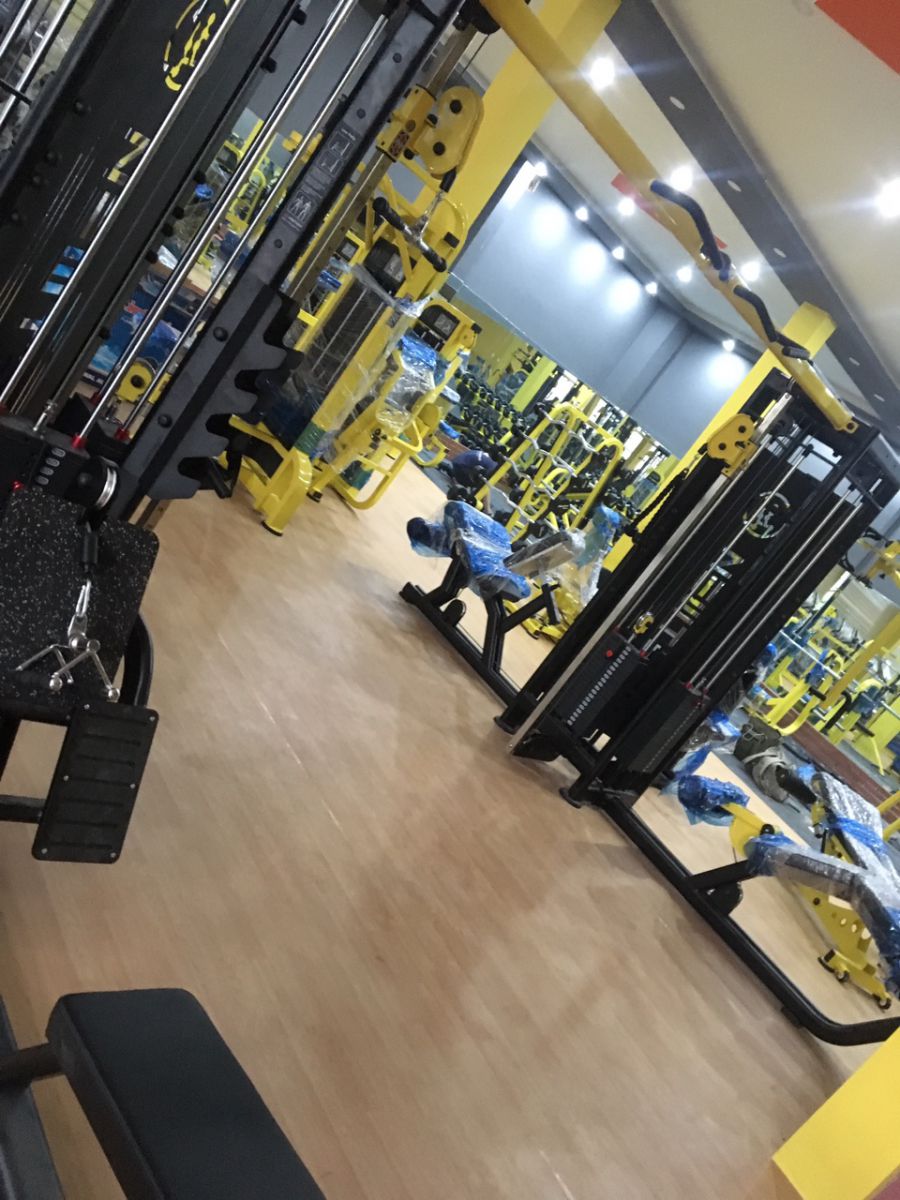 sàn đa năng cao su cho phòng tập tạ của phòng gym - fitness